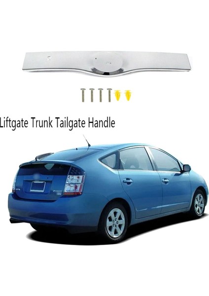 Toyota Prius 2004-2009 Için Krom Arka Dış Kapı Mandalı Bagaj Kapağı Kolu Bagaj Kapağı (Yurt Dışından) fiyatları