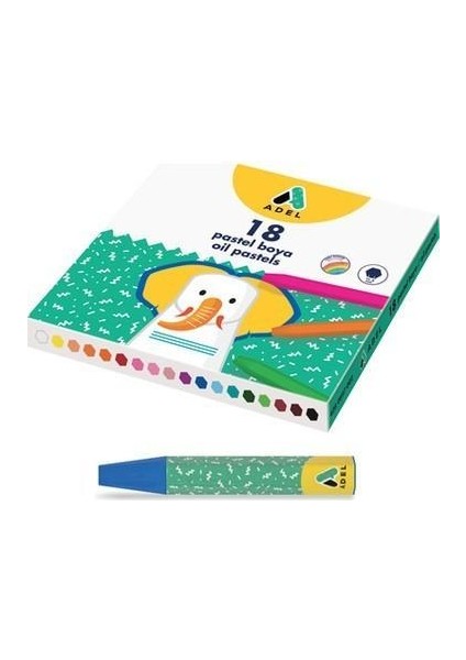 Pastel Boya, 18 Renk