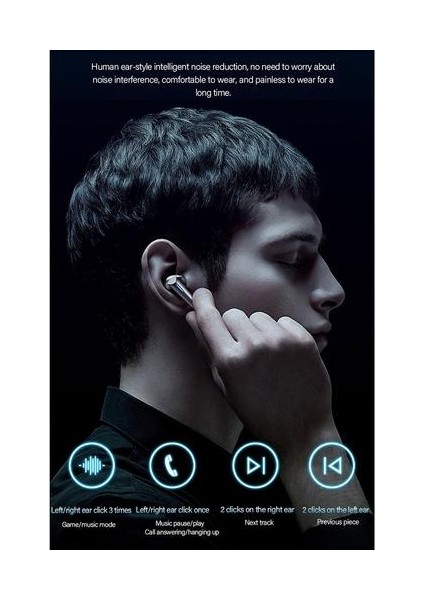 Lenovo XG02 Çift Modları Oyun Müzik Kablosuz Bluetooth Kulaklık Siyah (Yurt Dışından) indirimleri