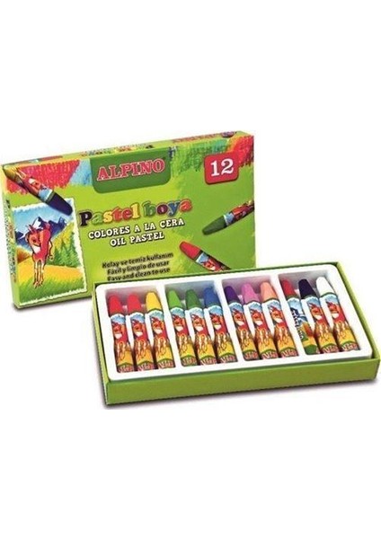 Pastel Boya 12 Li Karton Kutu 12/96 Dc-008299