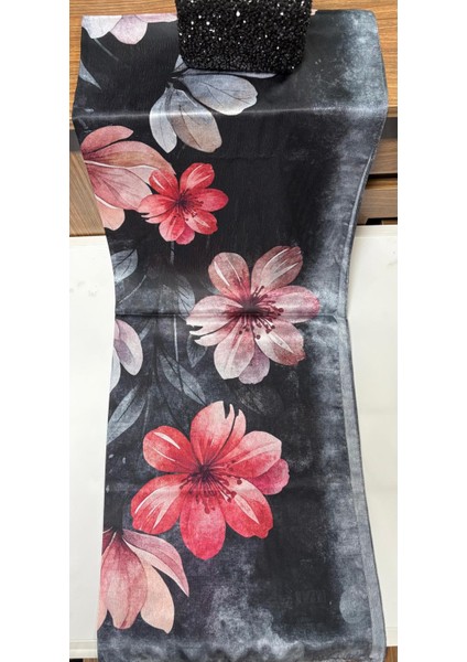 14081 Five Dijital Purple Şal #08-25#