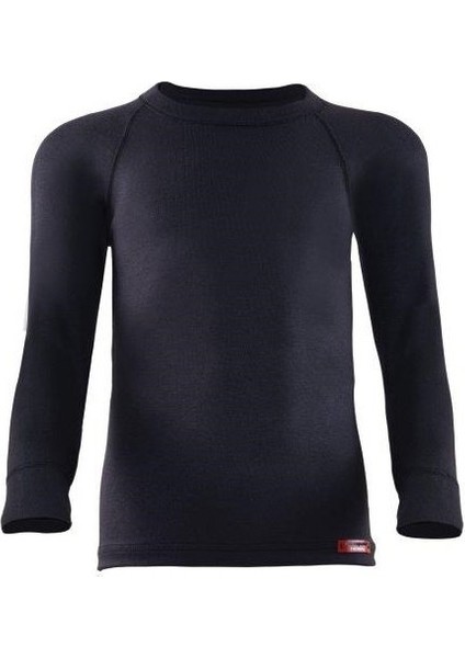 9265 KİDS SİYAH SIFIR YAKA UZUN KOL THERMAL