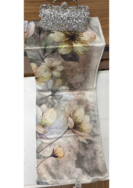 14081 Five Dijital Purple Şal #08-25#