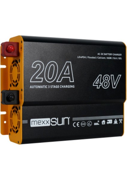 Ac-Dc Akü Şarj Cihazı 48V-20A