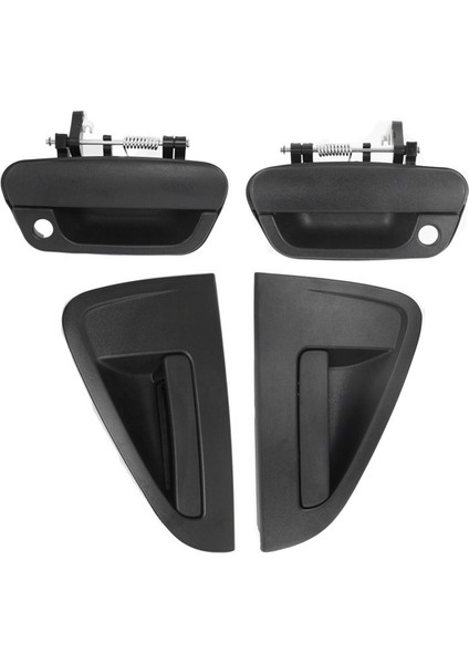 Chevrolet Spark Dış Siyah 4 Adet 95964944,95964943,95987921,95987920 Için 2013-2015 Ön Arka Dış Kapı Kolu Seti (Yurt Dışından) fırsatları