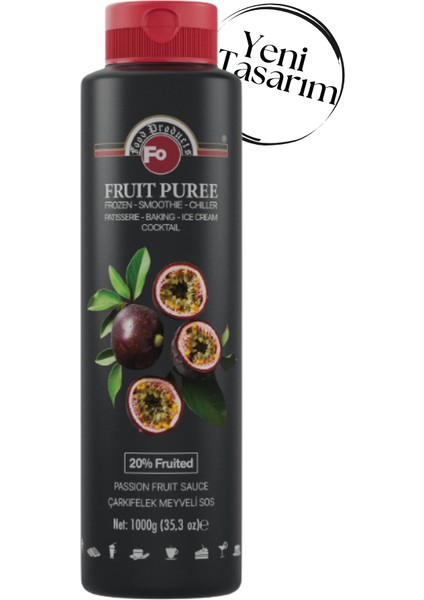 Çarkıfelek Meyveli Sos Frozen 1 kg