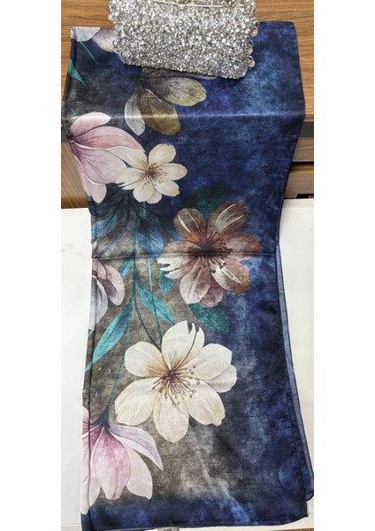 14081 Five Dijital Purple Şal #08-25#