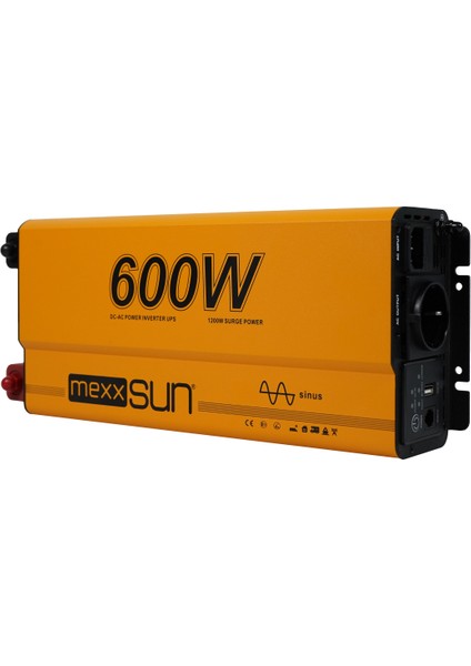 600W 12V (Remote Ekran) Tam Sinus Ups Inverter modelleri