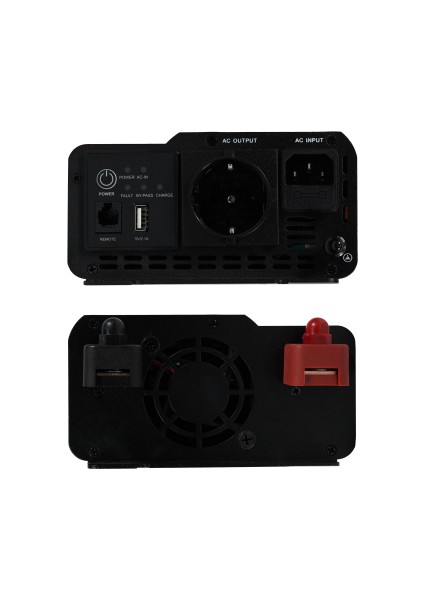 600W 12V (Remote Ekran) Tam Sinus Ups Inverter indirimleri