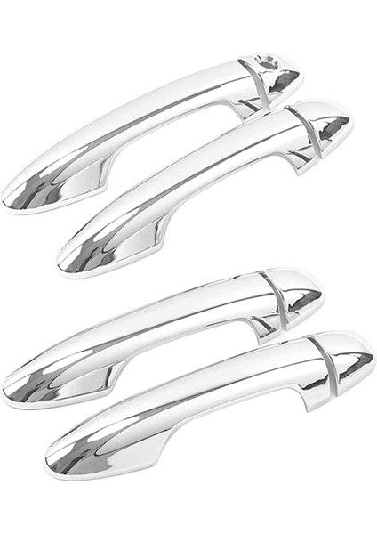Toyota Tacoma 2015-2019 Için Araba Krom Kapı Kolu Kapağı Döşeme Seti Araç Şekillendirme Aksesuarları (Yurt Dışından) modelleri