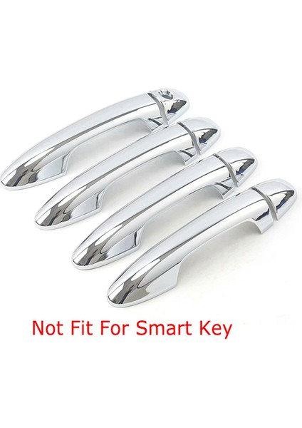 Toyota Tacoma 2015-2019 Için Araba Krom Kapı Kolu Kapağı Döşeme Seti Araç Şekillendirme Aksesuarları (Yurt Dışından) indirimleri