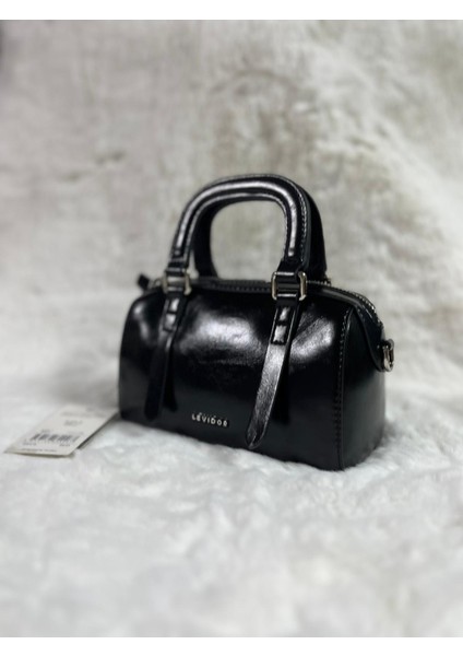 930416 El ve Çapraz Askı Parlak Mini Premium Çanta #08-25#