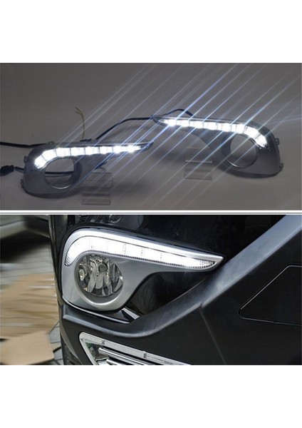 Toyota Highlander 2012-2013 Için Sis Lambası Delikli Su Geçirmez Gündüz Farları (Yurt Dışından) modelleri