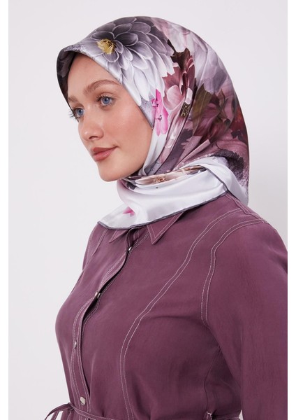 I-1129 Levidor Sura Twill Ipek Eşarp #07-25#