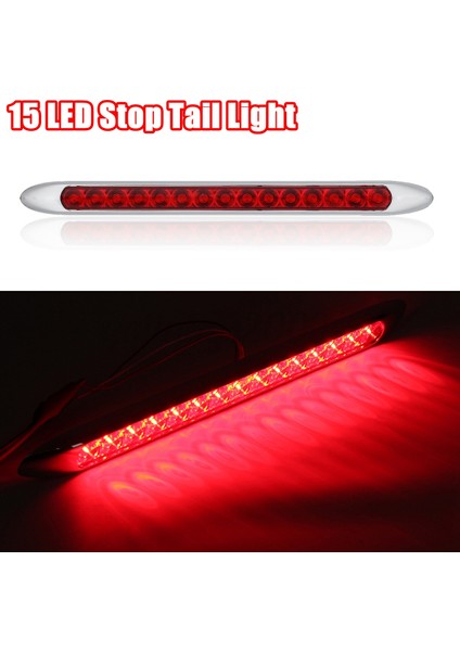 LED Römork Kamyon Karavan Ute Durdurma Freni Arka Geri Vites Lambası Ultra Ince Lamba (Yurt Dışından) fiyatları