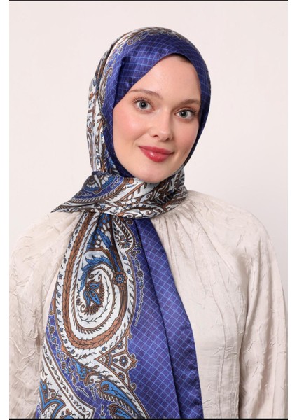 12751 Five Dijital Purple Şal #08-25#