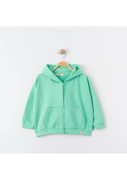 Oversıze Eşofman Theme Kapşonlu Fermuarlı Sweat