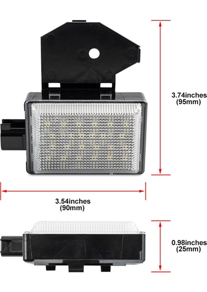 Dodge Ram 1500 2500 3500 Için Kablo Demeti ile LED Kaput Altı Aydınlatma Lambası 68090861AA (Yurt Dışından)