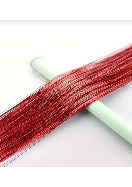 Tinsel Bağlamalı Renk Saç Simi