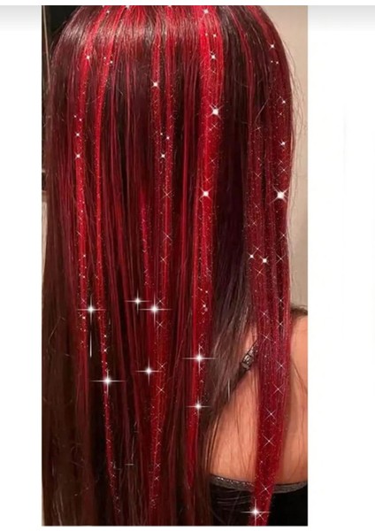 Tinsel Bağlamalı Renk Saç Simi fırsatları