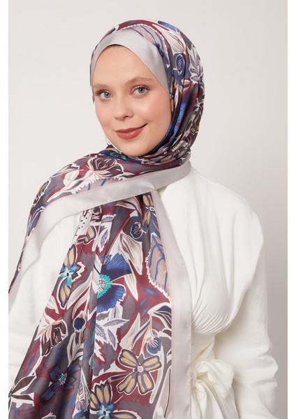 01262 Levidor Hint Ipeği Şal #07-25#