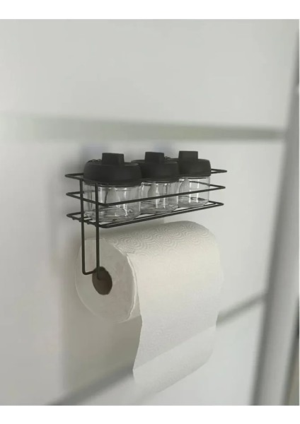 Paslanmaz Havluluklu Baharatlık Siyah fiyatları