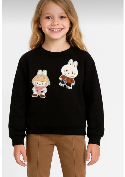 Kız Çocuk Sweatshirt 10-14 Yaş 36091