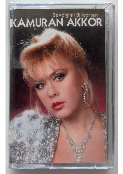 Kamuran Akkor Sevdiğimi Biliyorsun Kaset (Jelatininde Sıfır Orjnal Dönem Baskı Kaset)