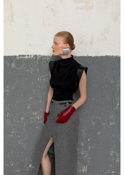 Yırtmaç Detaylı Uzun Elbise 26W40840 fiyatları