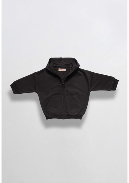 Oversıze Eşofman Theme Kapşonlu Fermuarlı Sweat