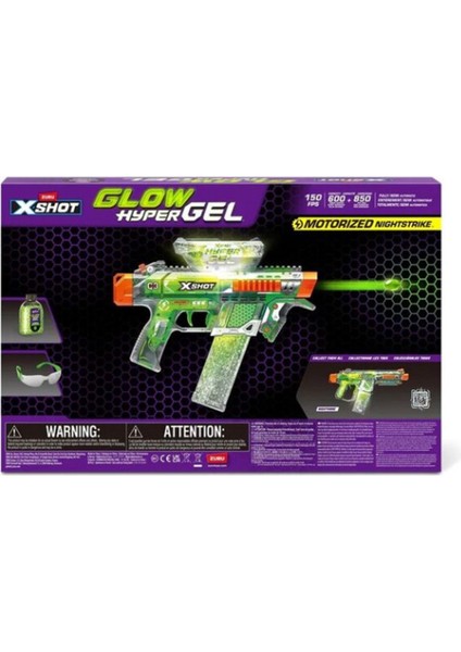 Hyper Gel Nightstrike, Karanlıkta Parlayan Jel Blaster indirimleri