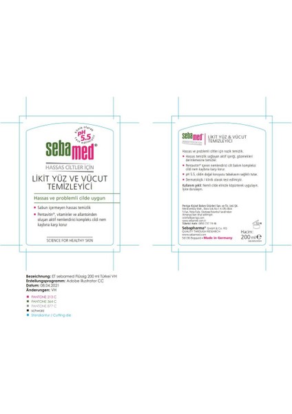 Çatlak Karşıtı & Leke Karşıtı Nemlendirici Cilt Bakım Yağı 200 ml & Sebamed Temizleme Jeli 200 ml indirimleri