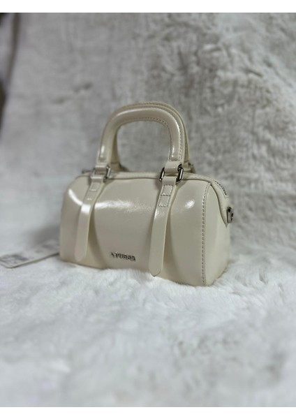 930416 El ve Çapraz Askı Parlak Mini Premium Çanta #08-25#