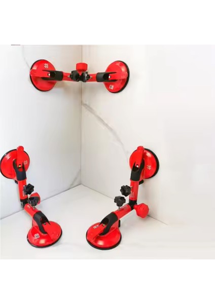 Çiftli Ayarlanabilir Vantuz Vakum Aparatı Granit Fayans Mermer Taşıma Birleştirme Hizalama Düzeltme modelleri