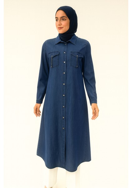 3501 Önden Düğmeli Cep Kapağı Aksesuar Detaylı Tansel Kap Qys Tansel Kap 3511 #23-05#