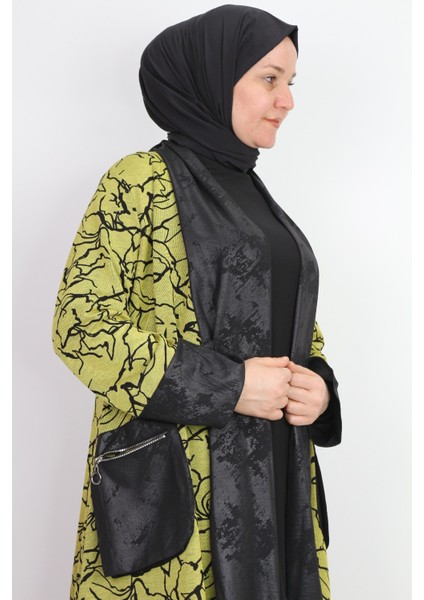 41949 Iç Uzun Kollu Sandy Kumaş Önü Kolları ve Cebi Deri Görünümlü Iki Iplik Baskılı 3lü Spor Takım fırsatları