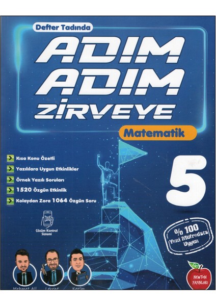 5. Sınıf Adım Adım Matematik Konu Özetli Soru Bankası