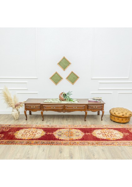 Miraz Kırmızı El Dokuma Güney Yolluk 99X379 cm fiyatları