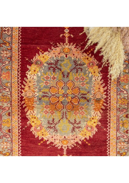 Miraz Kırmızı El Dokuma Güney Yolluk 99X379 cm modelleri