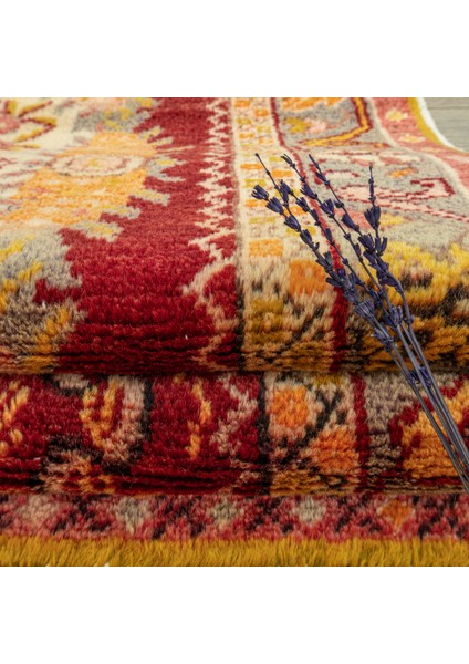 Miraz Kırmızı El Dokuma Güney Yolluk 99X379 cm fırsatları