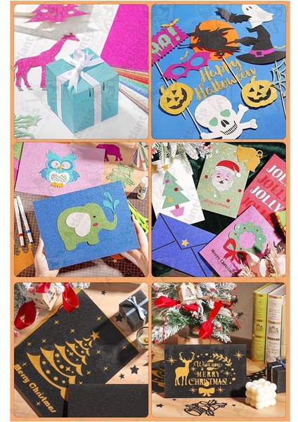 Gümüş Gri Simli Karton A4 20X30 cm 10 Lu 1 Paket Simli Fon Kartonu Parıltılı Kağıt Anasınıfı Kreş Etkinlik Proje fırsatları