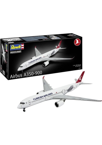 Adore Oyuncak Maket Türk Hava Yolları Airbus A350-900 Yapılabilir Maket Uçak VSU03773