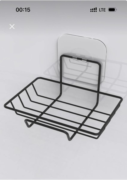 Süper Güçlü Yapışkanlı Siyah Metal Katı Sabunluk/sabun Tutucu Sabunluk fiyatları