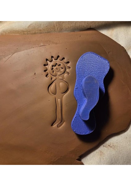 10 cm Seramik&polimer Kil Kalıp Güneş Adam Kil Kalıbı fiyatları