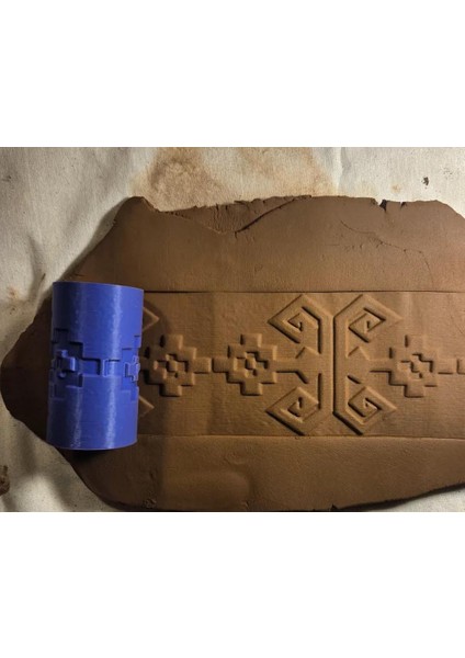 8 cm Bereket Sembolü Seramik&polimer Kil Desen Oklavası Doku Rulosu fiyatları