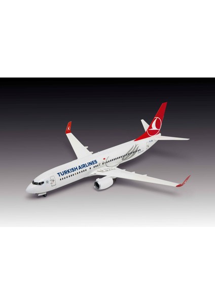 Türk Hava Yolları/turkish Airlines Boeing 737-800 Yapılabilir Maket Uçak 03772 fiyatları