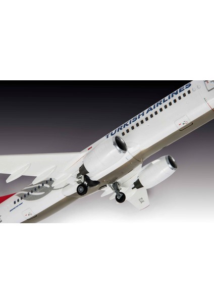 Türk Hava Yolları/turkish Airlines Boeing 737-800 Yapılabilir Maket Uçak 03772 indirimleri