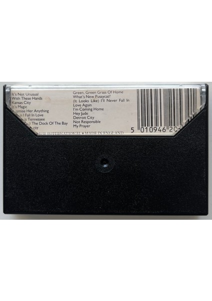 Tom Jones It's Not Unusual Kaset (Orjnal Dönem Baskı Kaset) fiyatları