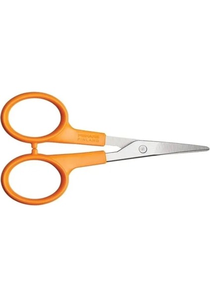 Fiskars 9808 M204 Kavisli Nakış Aplike Makası No: 4 Inç / 10 cm - Paslanmaz Çelik