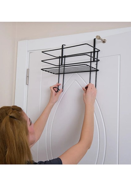 Asılabilir Kalın Telli Ütü ve Ütü Masası Askısı Ütü Düzenleyici Organizer Raf indirimleri